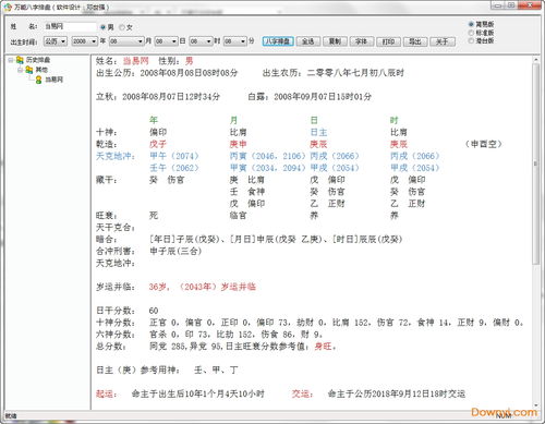 最实用的八字排盘软件免费版（排八字排盘软件下载）