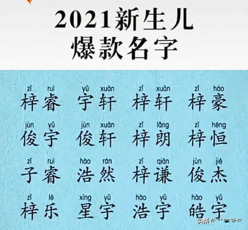 2021年男孩最佳取名（2021年男孩最佳取名王姓）