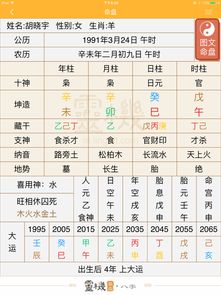 生辰八字命格查询表（生辰八字命格查询表,准哥周易研究汇）