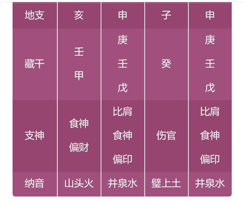 八字命盘详解与分析（八字命盘如何解读）