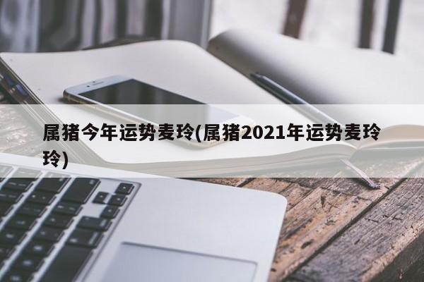 属猪今年运势麦玲(属猪2021年运势麦玲玲)